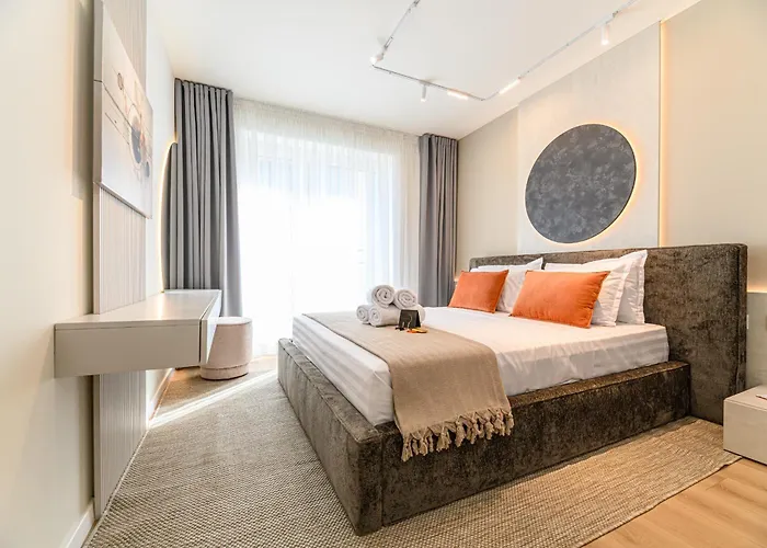 Appartement Nokturna Lyra Coresi Kasper With Parking *